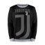 Мужской свитшот 3D «Juventus 2018 Original» grey - Мужской свитшот 3D «Juventus 2018 Original» grey