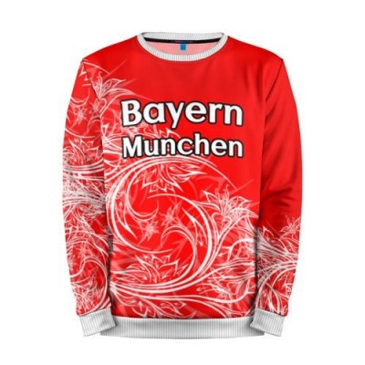 Мужской свитшот 3D «Bayern Munchen» white 