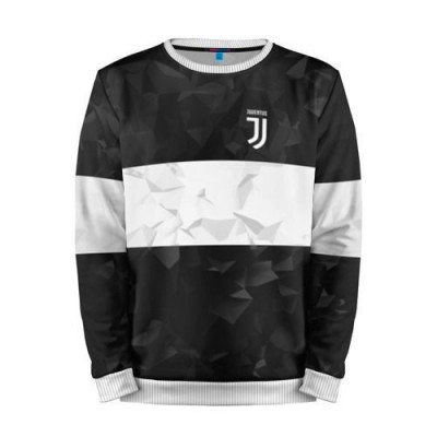 Мужской свитшот 3D «Juventus 2018 White Line» white 