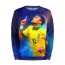Мужской свитшот 3D «Neymar» blue - Мужской свитшот 3D «Neymar» blue