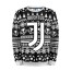 Мужской свитшот 3D «Juventus 2018 Новогодний» white - Мужской свитшот 3D «Juventus 2018 Новогодний» white