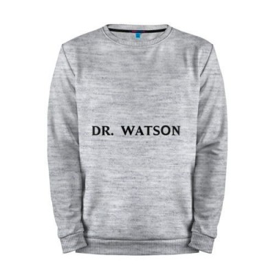 Мужской свитшот хлопок «Dr. Watson» melange 