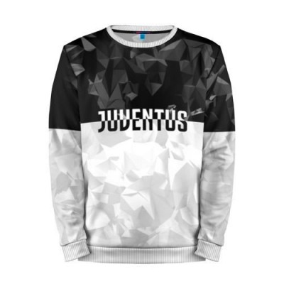 Мужской свитшот 3D «Juventus Black Collection» white 