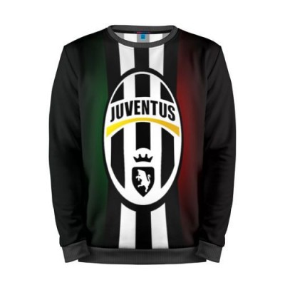 Мужской свитшот 3D «Juventus FC» black 