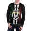 Мужской свитшот 3D «Juventus FC» black - Мужской свитшот 3D «Juventus FC» black