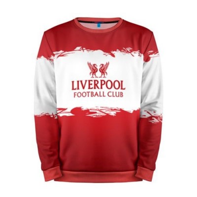 Мужской свитшот 3D «Liverpool FC» red 