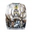 Мужской свитшот 3D «Juventus5» grey - Мужской свитшот 3D «Juventus5» grey