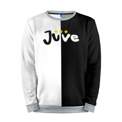 Мужской свитшот 3D «Juventus» grey 