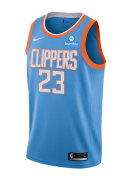 Баскетбольная майка Лос-Анджелес Клипперс мужская  синяя 2017/18 XL
