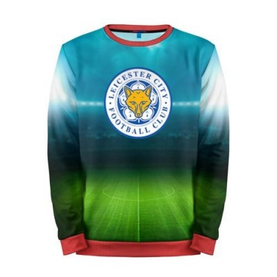 Мужской свитшот 3D «FC Leicester» red 