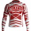 Рашгард Wicked One Stern red - white - Рашгард Wicked One Stern red - white