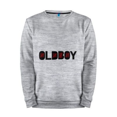 Мужской свитшот хлопок «Oldboy logo» melange 