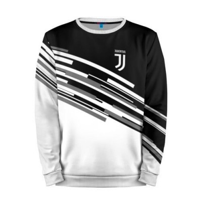 Мужской свитшот 3D «Juventus 2018 Line» white 
